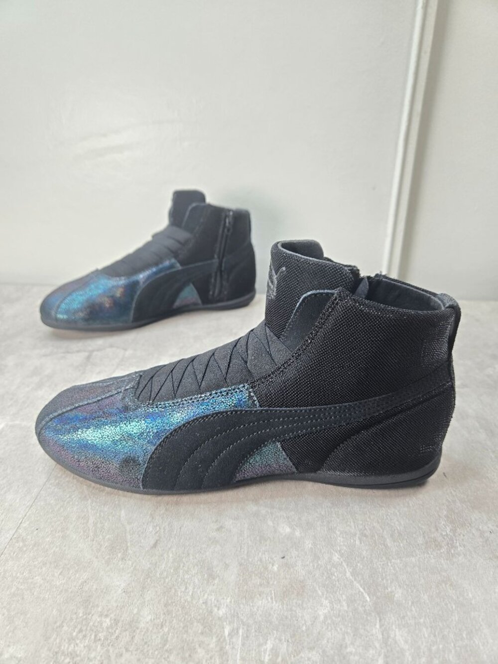 Puma Eskiva Sneakers Womens 8 Mid Top Boxing Sporty Athletic Y2K Streetwear Shoe